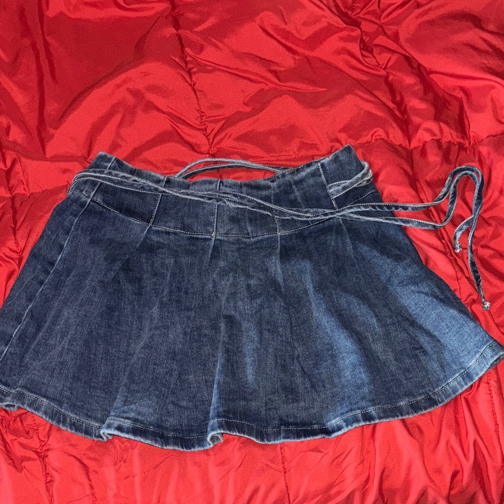 Tiger Mist Classic Blue Denim Skirt